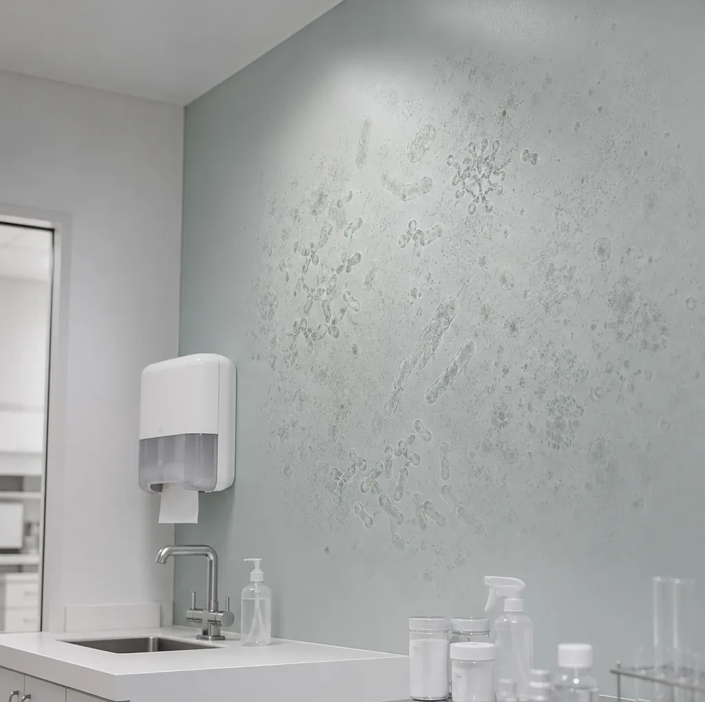 Bacteriebestendige coating in een professionele omgeving